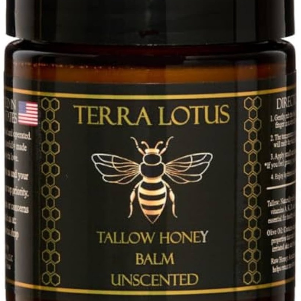 Terra Lotus Tallow Honey Balm Unscented